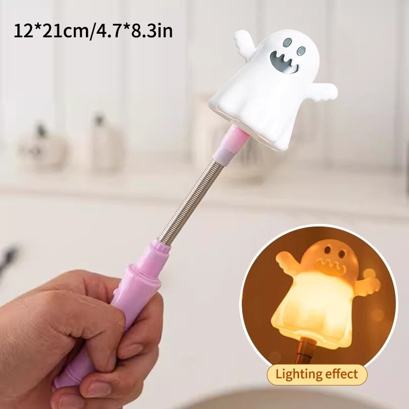 Halloween Pumpkin Hand Shaker Halloween Party Favor Gifts Halloween Glowing Hand Shaker Decor Mexico Day of The Dead Party Gifts