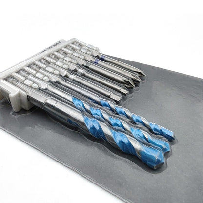 BOSCH Acessórios de Ferramentas Jogo de Brocas Suporte de Bits Broca Helicoidal Acessórios de Ferramentas Multifuncionais 2608522320 2608900585 2608522317