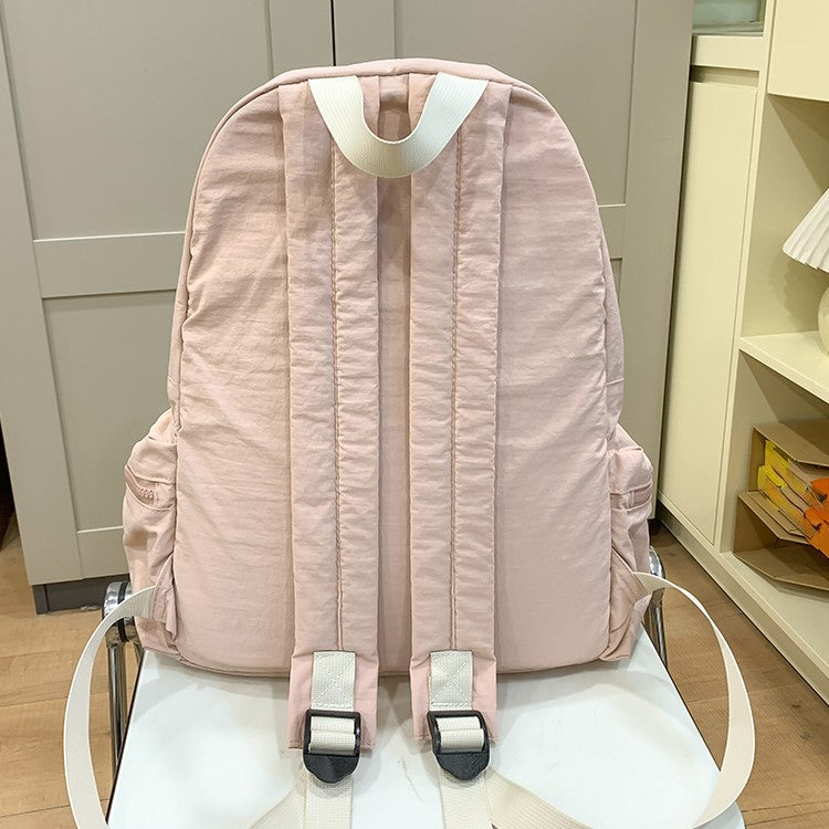 Men's and women's leisure travel bags, campus large capacity backpacks, backpacks, city camping leisure travel storage bags