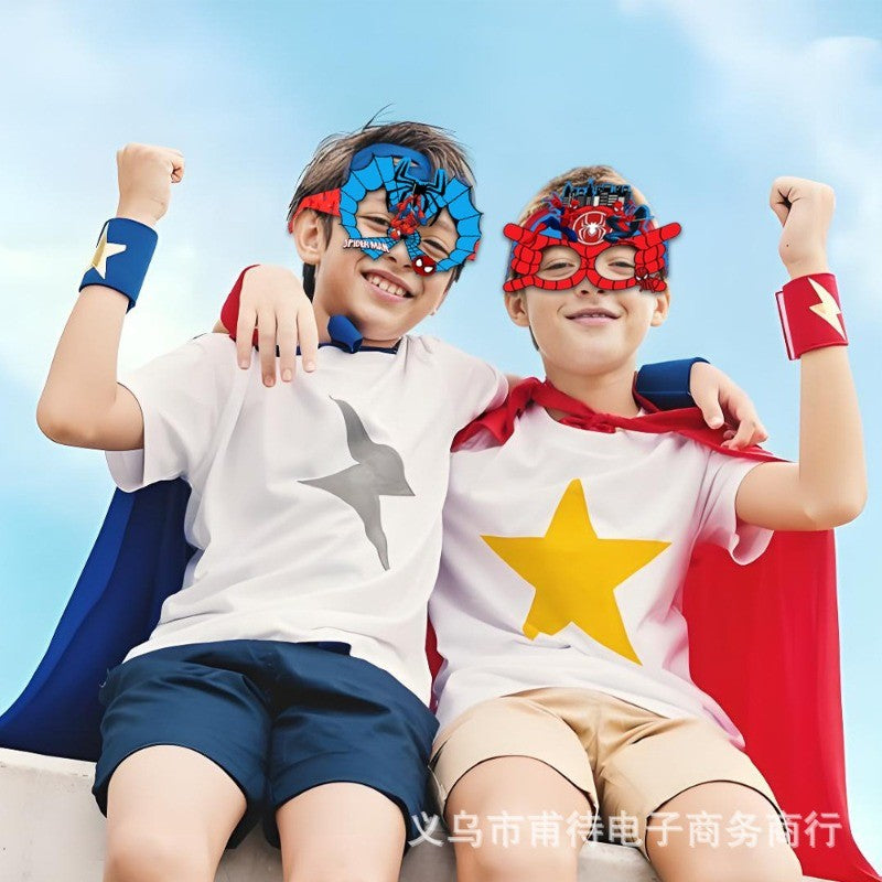 8/16Pcs Marvel Spiderman Glasses Party Decoration Set Birthday Gift Party Halloween Cool Accessories Favorite Ornament for Boy