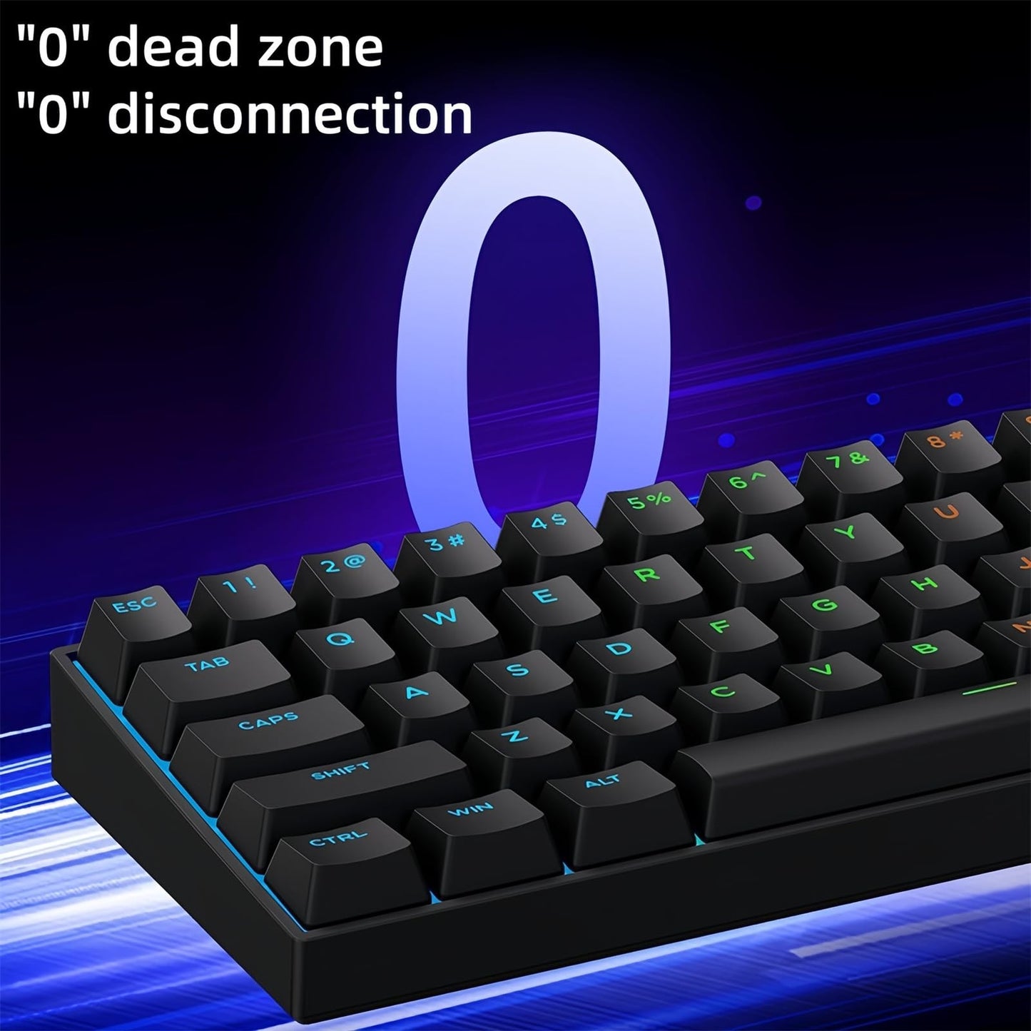 MCHOSE ACE 68 Magnetic Switch Gaming Keyboard Hall Effect Rapid Trigger Programmable RGB 8K Hz DKS/MT/TGL/RS/SOCD Keyboard