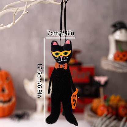 Halloween Hanging Ghosts Pendants Halloween Decorations 2026 Day of The Dead Party Favors Party Black Cat Accessories