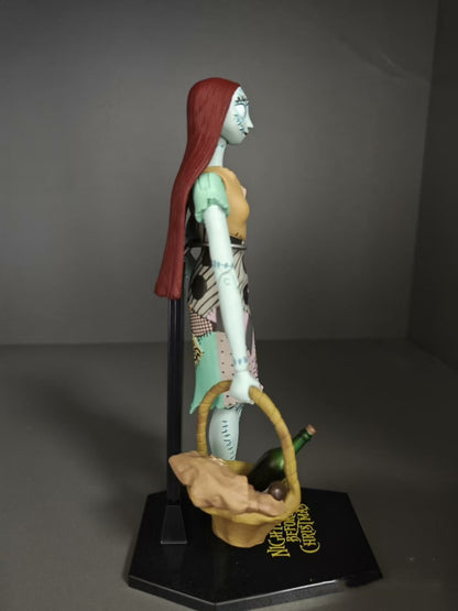 Disney Jun Planning Nightmare Before Christmas Sally Action figures Series 1 Presente de Halloween A embalagem não inclui uma caixa