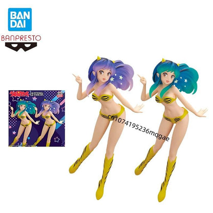 Em Estoque Bandai BANPRESTO Urusei Yatsura GLITTER&GLAMOURS LUM Shooting star Anime Action Figures Modelo Colecionáveis Presente de Aniversário