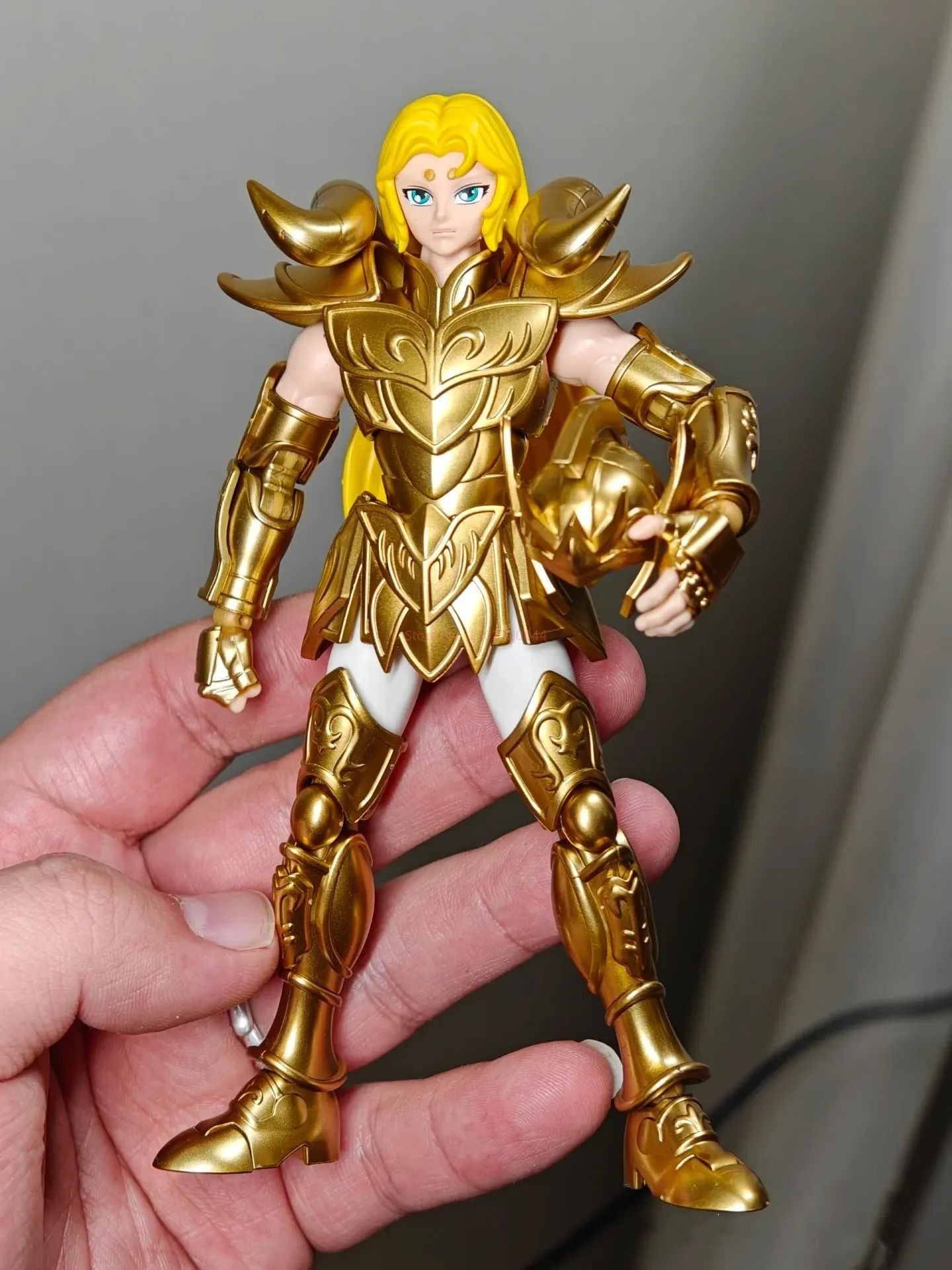 Kit de Bonecos Articulados Saint Seiya Blk Blokees Originais - Touro Pégaso Sagitário Brinquedos de Anime Colecionáveis Montados Presente de Aniversário
