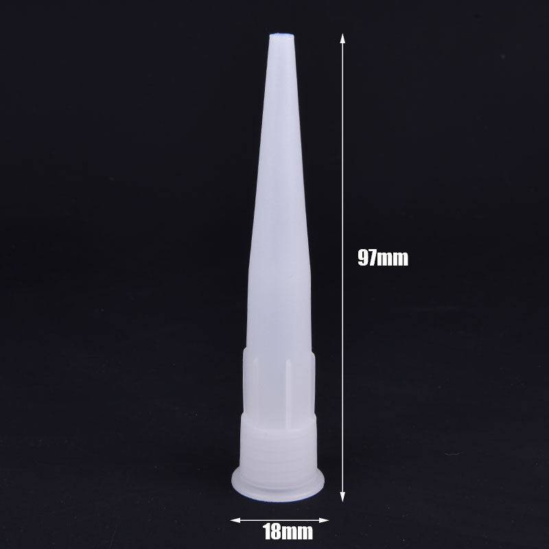 20 Bicos Universais para Pistola de Calafetar Bicos de Plástico para Cola de Vidro Pontas de Calafetagem de Silicone Ferramentas para Construção Doméstica