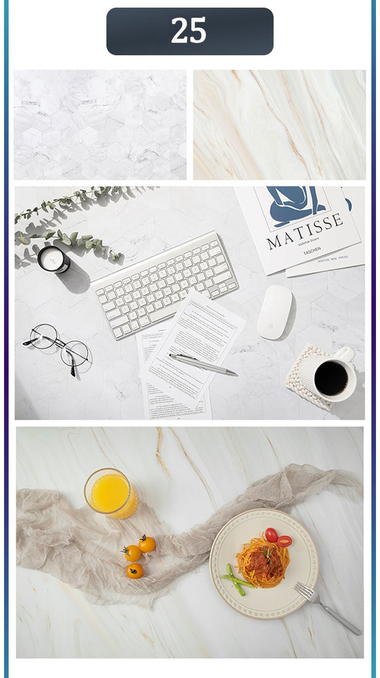 Marble Photography Backdrops 57*87CM 2 Sided Wood Grain Photo Background Wallpaper Studio Waterproof Products Photographic Props