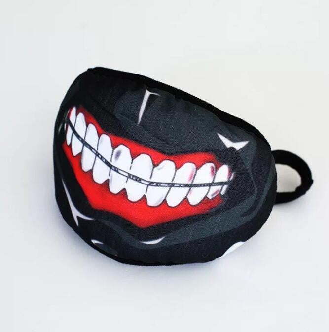 Anti Dust Mouth Mask K/DA KDA Akali Mask Cosplay Akali Assassin Cosplay Face Masks  Cotton Dustproof Warm Mask