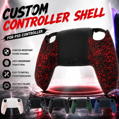 Anti-slip Replacement Front Shell With Touchpad For PS5 Controller Faceplate Cover BDM-010 020 030 040 050 Protective Case Tools