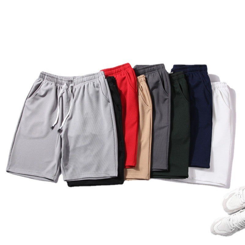 New Summer Men Short Mesh Gym Bodybuilding Casual Loose Shorts Outdoors Fitness Beach Short Pants Male Brand Sweatpants