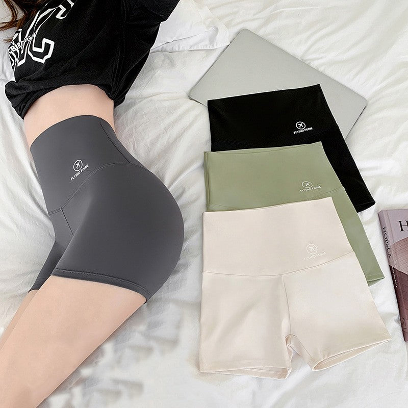 2023 Summer Sports Yoga Shorts Women Letter Embroidery Biker Shorts Women High Waist Casual Streetwear Elastic Female Underwear