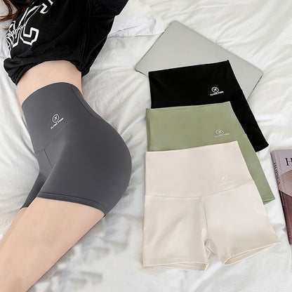 2023 Summer Sports Yoga Shorts Women Letter Embroidery Biker Shorts Women High Waist Casual Streetwear Elastic Female Underwear