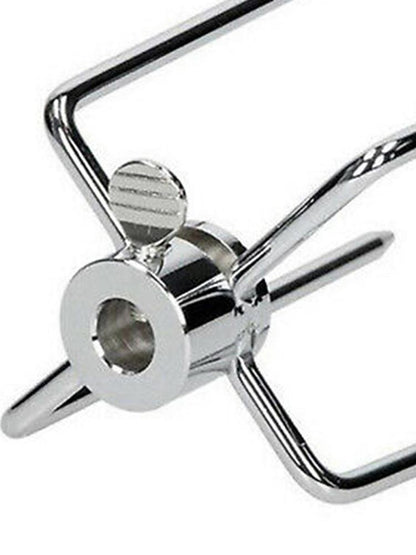 Rotating fix Fork Barbecue Skewer Oven Accessories Food Spit Grill Meat Grade Fork BBQ Forks Skewer Skewer Steel Tool Barbe U9S9