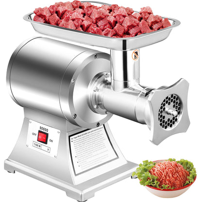 SucceBuy 122 Kg/H 250 KG/H Moedor de Carne Elétrico Picador Processador de Alimentos Pesado Eletrodomésticos Máquina Moedora Comercial