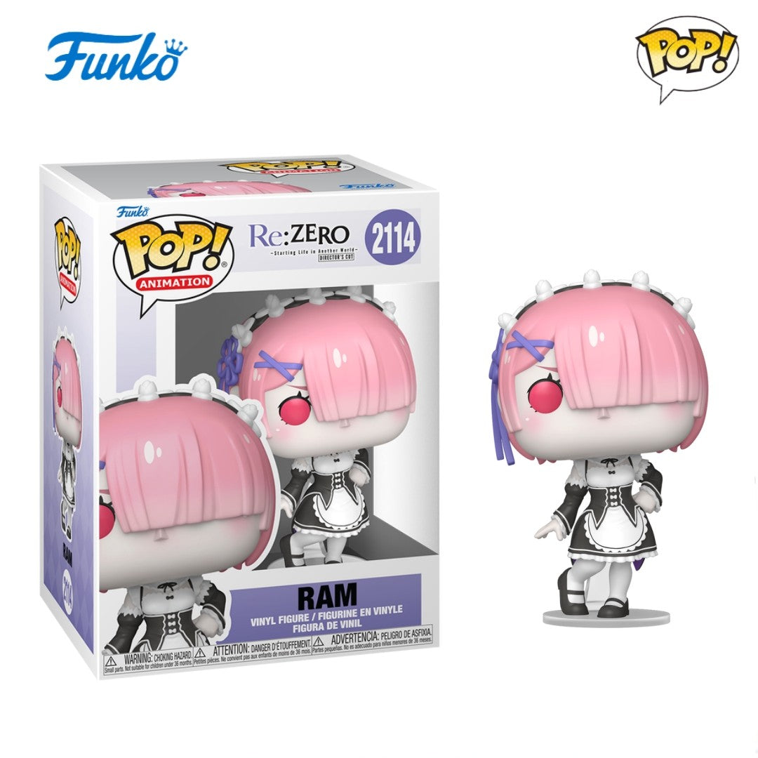 Re:ZERO?Starting Life in Another World Anime Figure Subaru Natsuki Emilia Rem Rem (GLOW) FUNKO POP Limited Edition Toy Gift