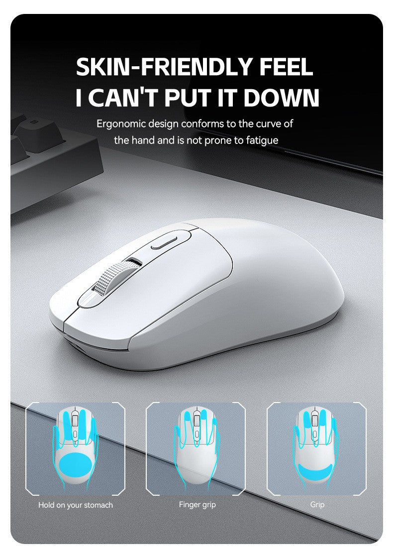 Warvank X8 Wireless Gaming Mouse 500 mAh TYPE-C Rechargeable Office Mouse Suitable for Laptop Desktop Computers