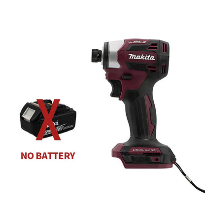 Furadeira/Parafusadeira de impacto Makita DTD173 18V, sem escova, ferramenta elétrica para melhorias domésticas e projetos DIY, 180Nm, furadeira elétrica para madeira/parafuso/modo T