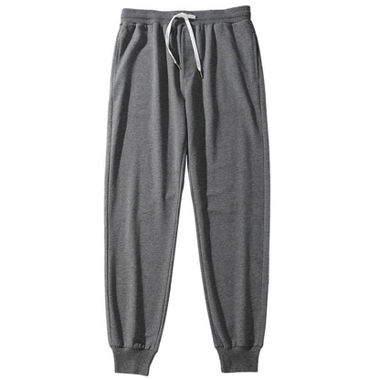 Men 100% Cotton Pants Elastic Gym Sweatpants Casual Jogging Trousers Sport Joggers Fitness Running Pants Man Clothing Streetwear
