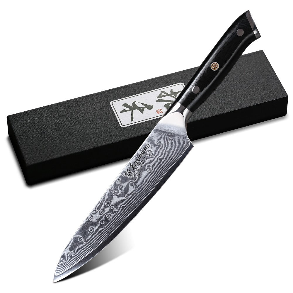 TURWHO Chef Knife 1-5 PCS Kitchen Knives Set 67 Layer Damascus Steel Japanese Nakiri Santoku Cleaver Slicing Bread Utility Knife