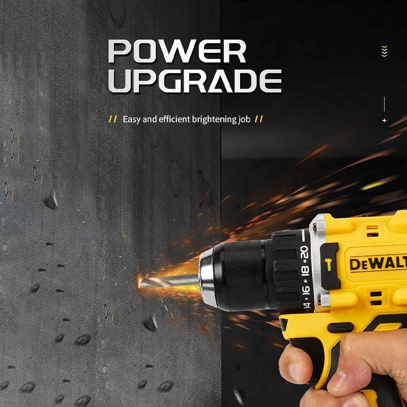 Furadeira de Impacto DeWalt 20V Original DCD805 Brushless Hummer Furadeira Elétrica Compacta Parafusadeira Ferramenta Elétrica Combo com Bateria