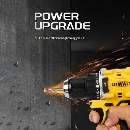 Furadeira de Impacto DeWalt 20V Original DCD805 Brushless Hummer Furadeira Elétrica Compacta Parafusadeira Ferramenta Elétrica Combo com Bateria