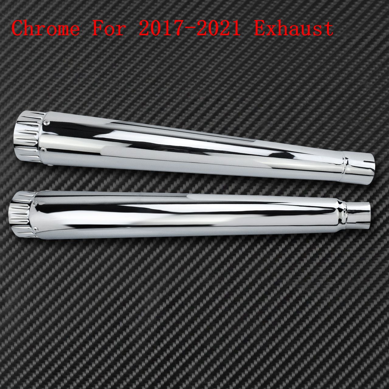 Motorcycle Megaphone Slip-On Mufflers Exhaust Pipes For Harley Touring Road Glide FLT Street Glide FLH Ultra Limited 2000-2020