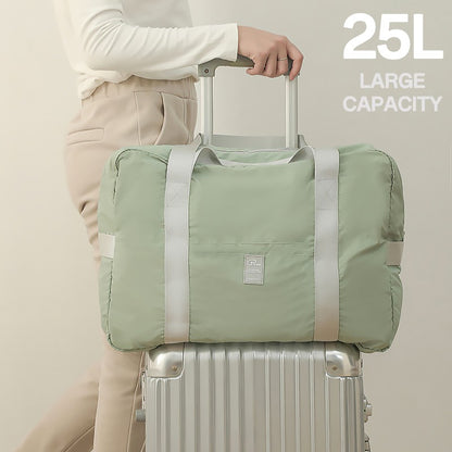 Waterproof Foldable Travel Duffle Bag Large Capacity Carry On Tote Luggage Storage Bag with Multiple Pockets