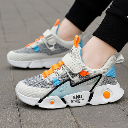 Girls' Campus Fashion Leisure Sports Mesh Breathable Sports Shoes