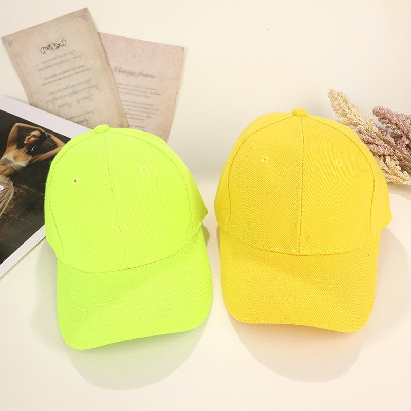 Child Hats Kids Snapback Baseball Cap Solid Color Sun Hat Spring Summer Hip Hop Boys Girls Toddler Peaked Caps Bones Adjustable