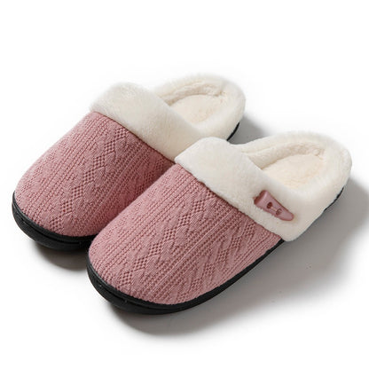 Platform Fluffy Slippers Women House Plush Fashion Designer Winter Shoes Ladies Flats Warm Home Casual Footwear Elegant Big Size