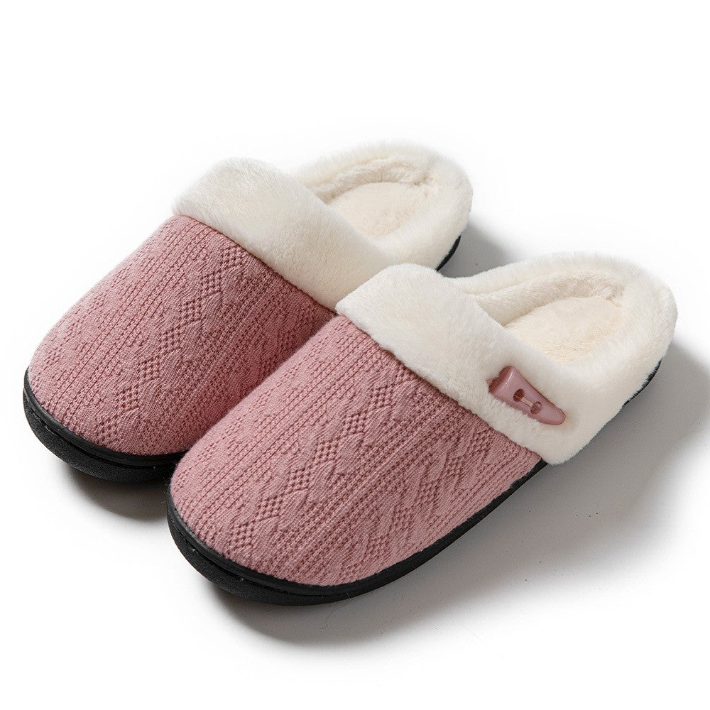 Platform Fluffy Slippers Women House Plush Fashion Designer Winter Shoes Ladies Flats Warm Home Casual Footwear Elegant Big Size