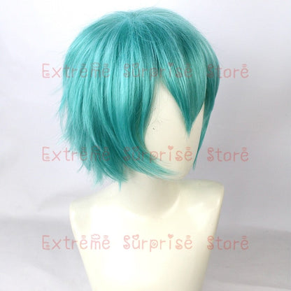 Female Miku Cosplay Wig 110cm Long Short Male Mikuo Cosplay Wig Heat Resistant Synthetic Wig Headwear Props