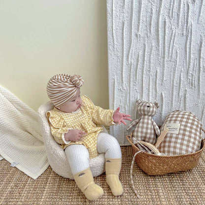 2024 New Little Bear Cloth Art Doll Cute and Creative Cloth Doll Doll Doll Adorable Baby Comfort Toy