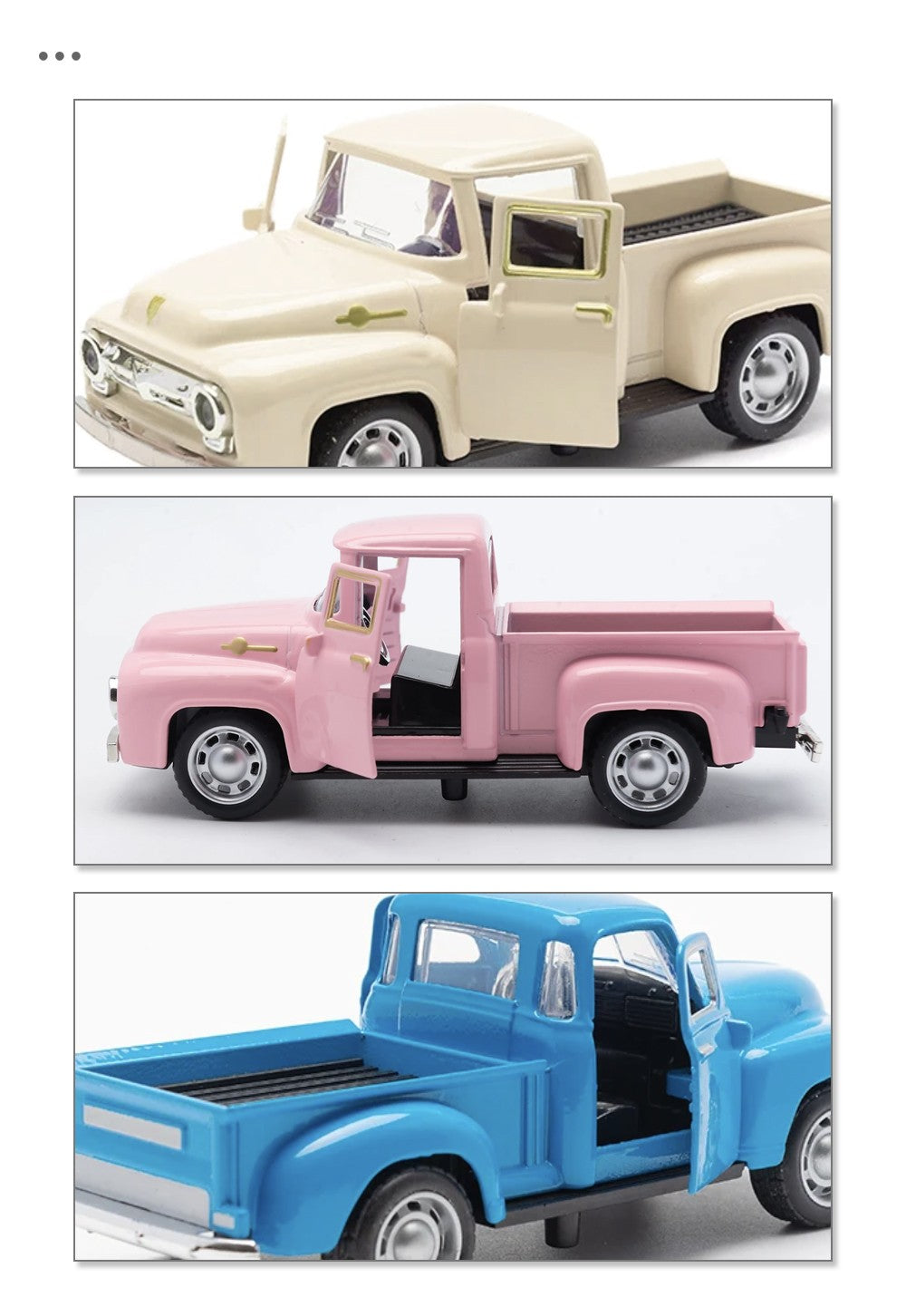 1:32 Alloy Diecast Mustang GT Classic Vintage Car Model Pull Back Car Miniature Vehicle Replica For Collection Gift for Kid