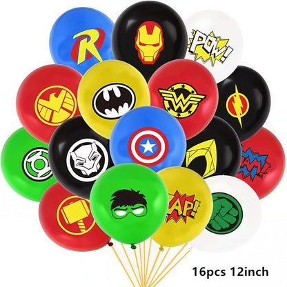 Spidey Giant Balloons Red Spider Aluminum Foil Balloon Superhero Birthday Party Decoration Party Photo Props Baby Shower Globos
