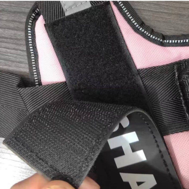 Coleira Personalizada para Cães Colete Reflexivo Ajustável Sem Puxar para Cães de Pequeno Médio Grande Porte, Atacado