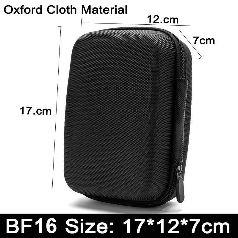 Earphone Data Storage Bag Oval Square Rectangle Cable Organizer Bags Mini Zipper Pouch Tech Gadgets Portable Charger U Disk Case