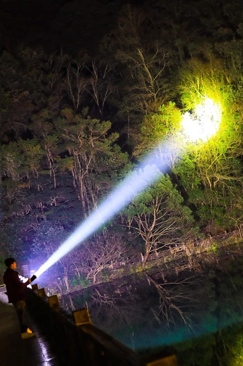 2025 New 15000mAh XHP390 Flashlights 10000000LM Ultra Powerful Flashlight Zoom USB Rechargeable Lantern Outdoor Camping Torch