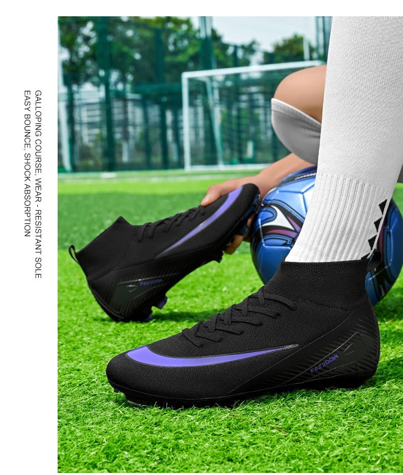 TF/FG Men Soccer Shoes Society Cleats Professional Indoor Football Field Boots Fast Training Outdoor Football Shoes Sneaker