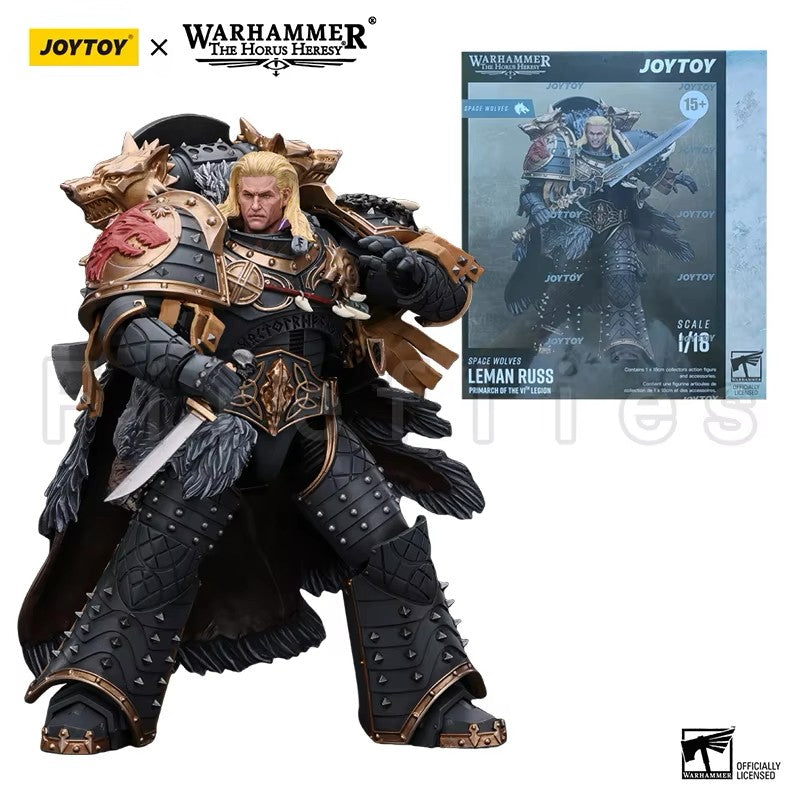 1/18 JOYTOY Action Figure 40K The Horus Heresy Space Wolves Figures And Mechas Logan Ghostwolf Anime Model Toy