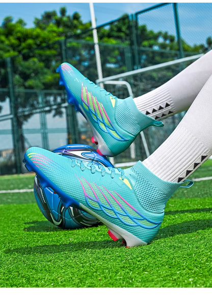 New Men Soccer Shoes Professional Ultralight Football Shoes Society Cleats Outdoor Football Field Boots Fast Sneaker Match