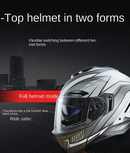 Capacete Articulado de Moto com Bluetooth Lente Dupla Off-road Capacete de Corrida Cascos para Moto Capacete de Moto Aprovado pelo DOT Para BMW