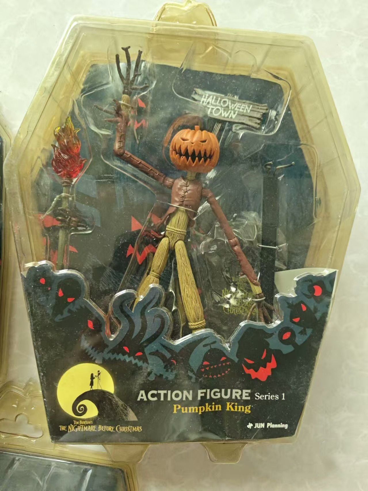 Disney Jun Planning Nightmare Before Christmas Série 1 Boneco de Ação - Jack Noel e Dr. Finklestein Presente Halloween 5 pçs