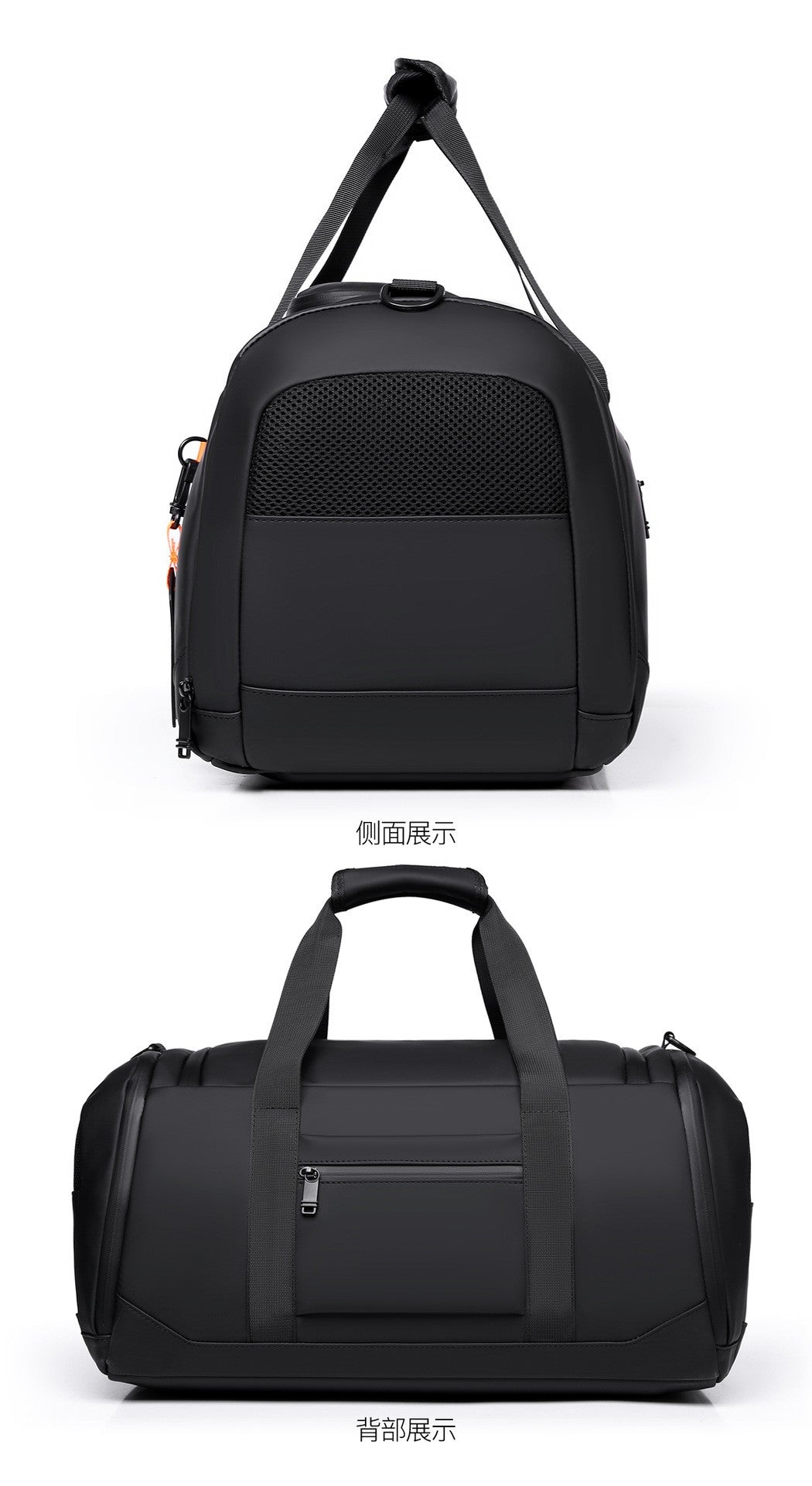 Customized High-end Men's Gym Bag Logo Fitness Bag Sports Bag Dry And Wet Travel Handbag Business Handbag Printed Name