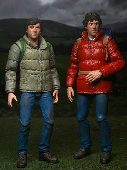NECA Original 04949 Um Lobisomem Americano em Londres David Jack 2-pack Anime Action Figure Modelo de Boneca Brinquedos Infantis
