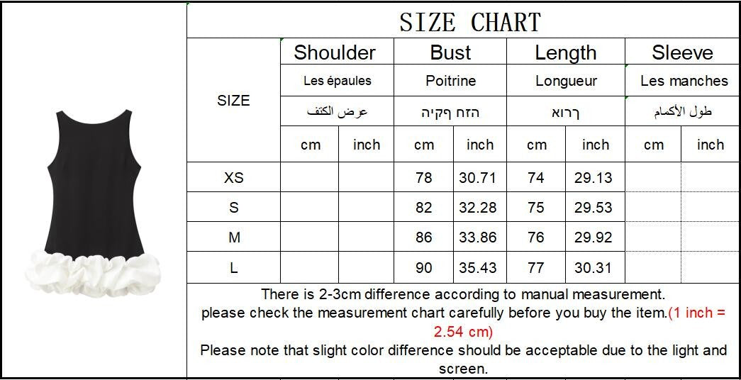 TFMLN Fashion Women Ruffle Pleated Dress Slim O-neck Sleeveless Backless Dresses Female 2025 Party Club Lady Vestidos