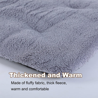 Self-Warming Heated Pet Pad Thick Indoor/Outdoor Mat for Dogs & Cats Energy-Saving Cushion Bed Anti-Slip Kennel Mat Pet Supplies
