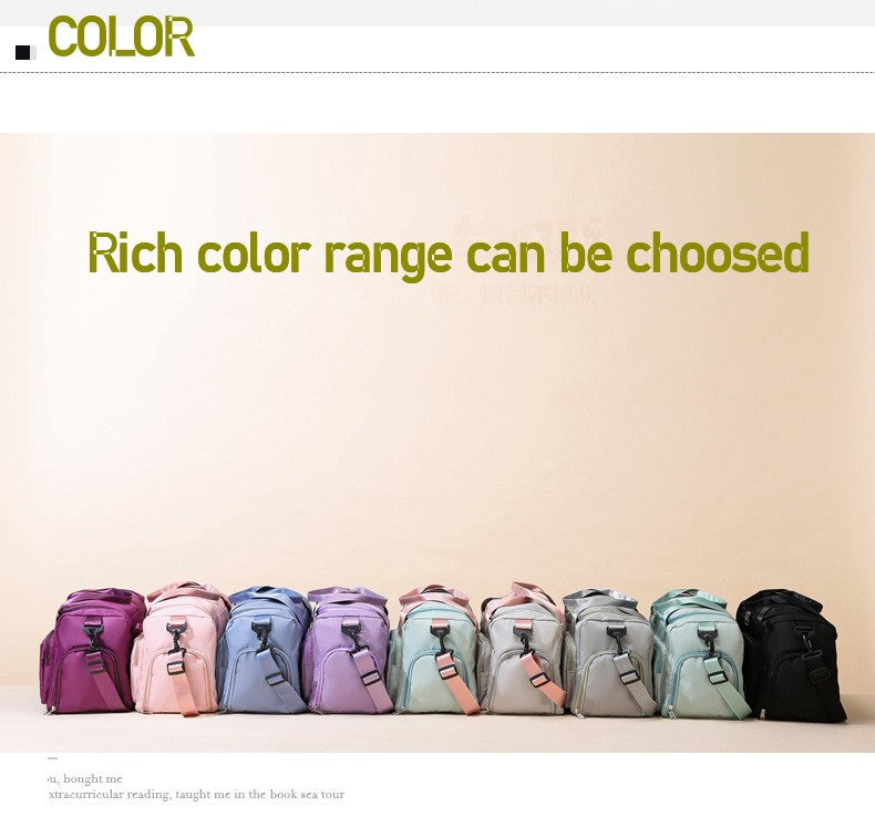 Womne's Travel Bags Handbags Gym Shoulder Bags Oxford Fitness Camping Trekking Bags Hiking Waterproof Outdoor Crossbody Bag