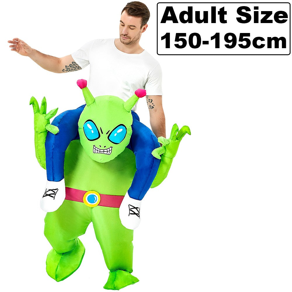 New Riding Animal Inflatable Costume Anime Suits Dress Mascot Purim Halloween Christmas Party Cosplay Costumes for Adult