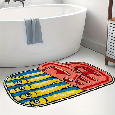VIKAMA Herring Can Rug Creative Floor Mat Kitchen Rug Doormat Welcome Mat Bathroom Mat Rug For Bedroom Carpet For Live Room Home